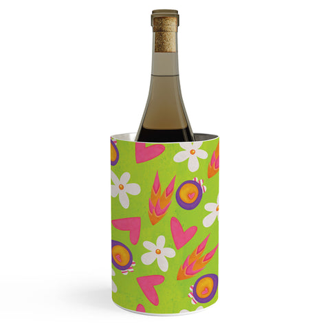 Isa Zapata Candy Flowers Wine Chiller