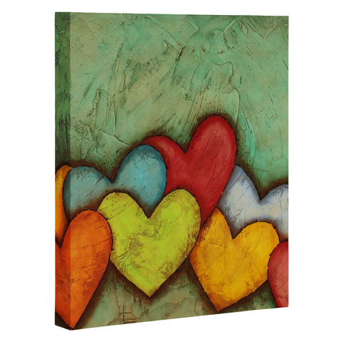 Isa Zapata Chain Of Love Art Canvas