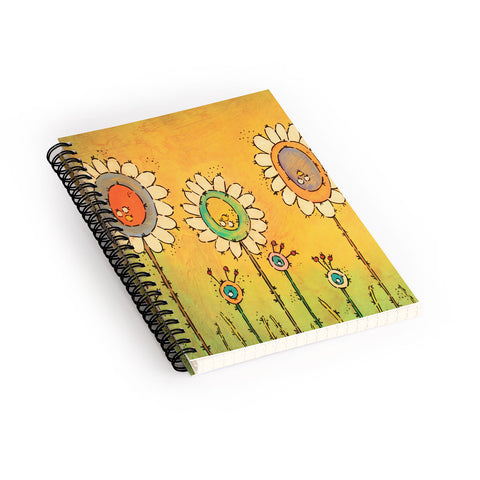 Isa Zapata Dinner At Sunset Spiral Notebook