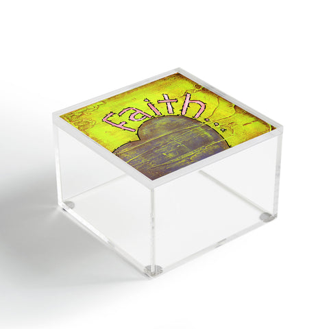 Isa Zapata Faith Acrylic Box