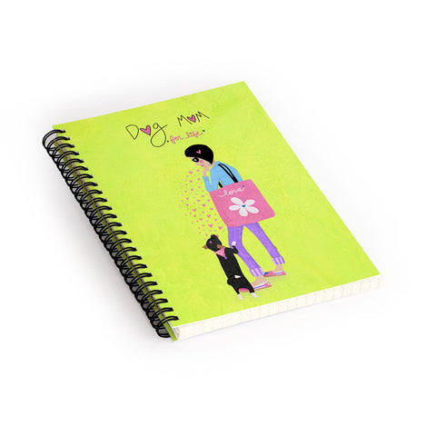 Isa Zapata Hold me mom Spiral Notebook