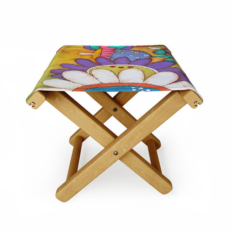 Isa Zapata Living Our Dream Folding Stool