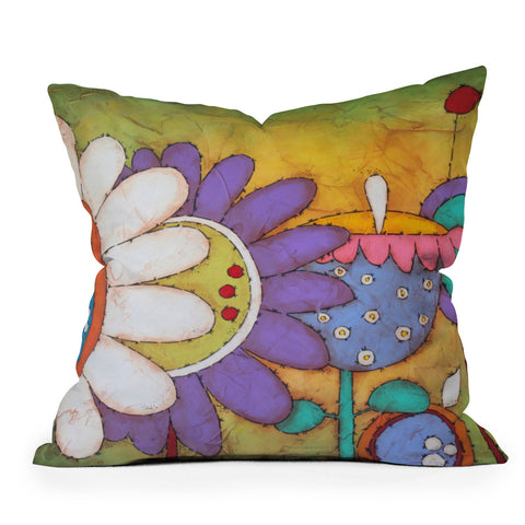 Isa Zapata Living Our Dream Throw Pillow