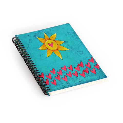 Isa Zapata Love Garden Spiral Notebook