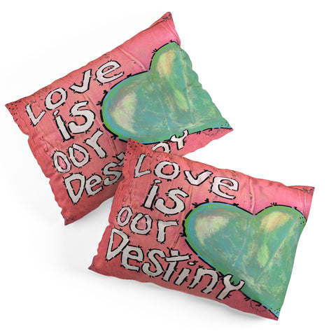 Isa Zapata Love Is Our Destiny Pillow Shams