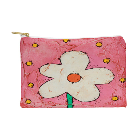 Isa Zapata The Flower Pink BK Pouch