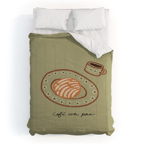 isabelahumphrey Cafe Con Pan Breakfast Comforter