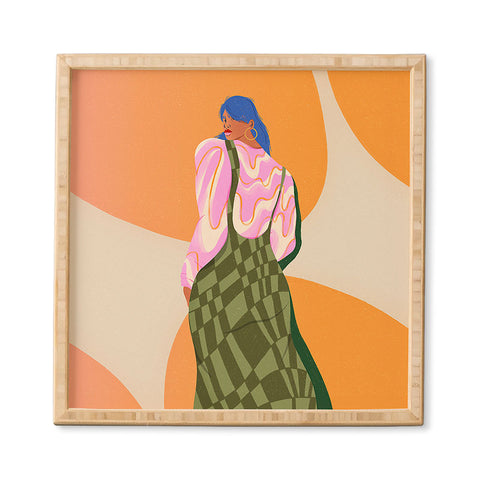 isabelahumphrey Stylish Woman Framed Wall Art