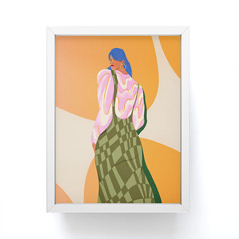 isabelahumphrey Stylish Woman Framed Mini Art Print