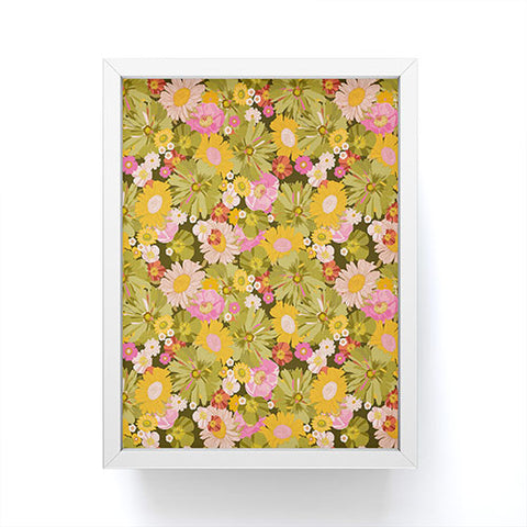 Iveta Abolina 70s Garden Framed Mini Art Print