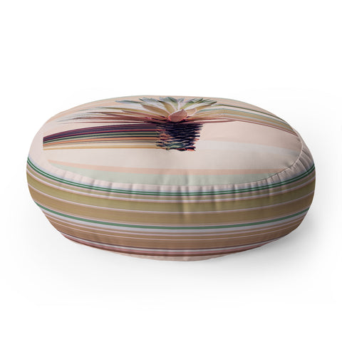Iveta Abolina Agave Stripe Floor Pillow Round