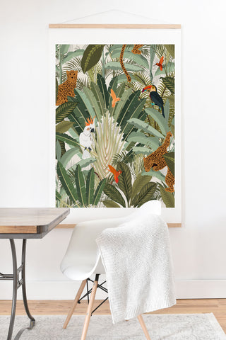 Iveta Abolina Amazon Palm Art Print And Hanger