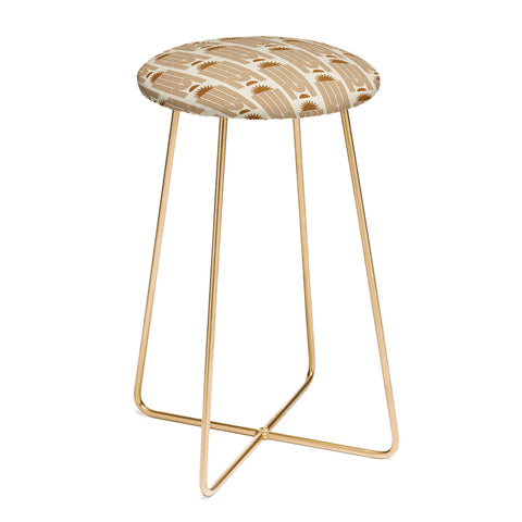 Iveta Abolina Arches and Sunset Beige Counter Stool