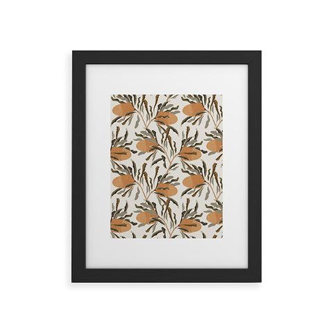Iveta Abolina Banksia Cream Framed Art Print