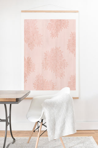 Iveta Abolina Beach Day Pink Art Print And Hanger