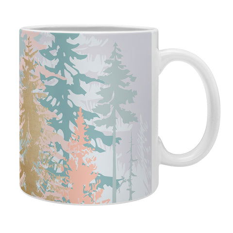 Iveta Abolina Blush Forest Coffee Mug