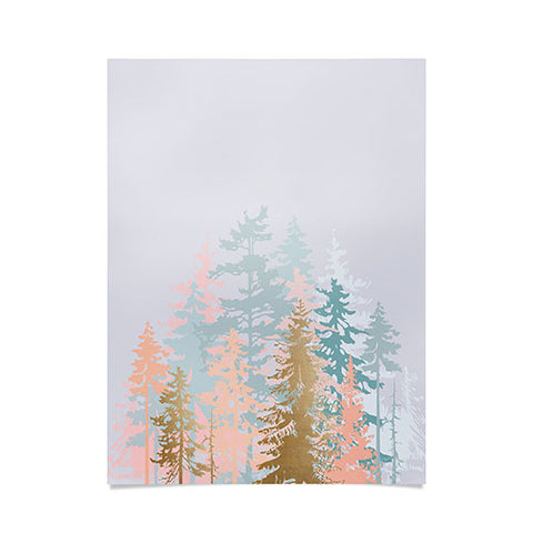 Iveta Abolina Blush Forest Poster
