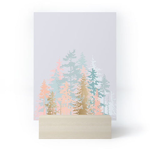 Iveta Abolina Blush Forest Mini Art Print