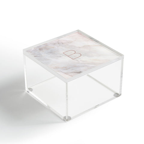 Iveta Abolina Blush Marble II B Acrylic Box