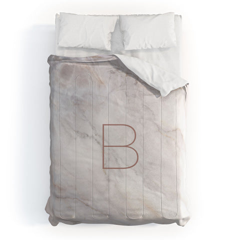 Iveta Abolina Blush Marble II B Comforter