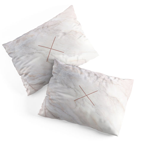 Iveta Abolina Blush Marble II X Pillow Shams
