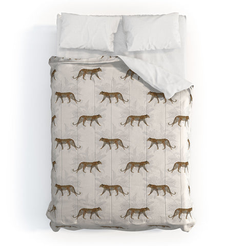 Iveta Abolina Cheetah Park Comforter