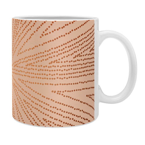 Iveta Abolina Copper Leaf Coffee Mug