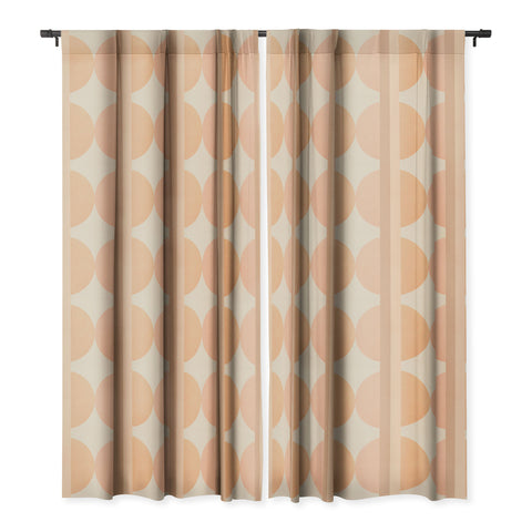 Iveta Abolina Coral Shapes Series II Blackout Window Curtain