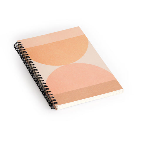 Iveta Abolina Coral Shapes Series II Spiral Notebook