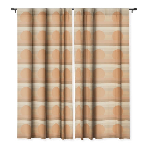 Iveta Abolina Coral Shapes Series III Blackout Window Curtain