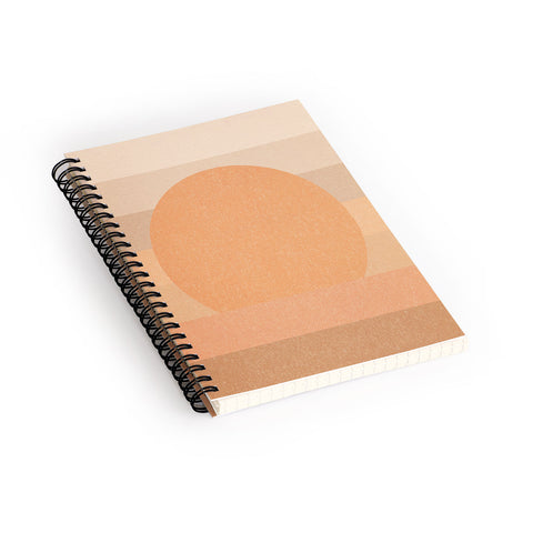 Iveta Abolina Coral Shapes Series III Spiral Notebook