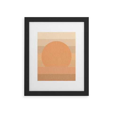Iveta Abolina Coral Shapes Series III Framed Art Print