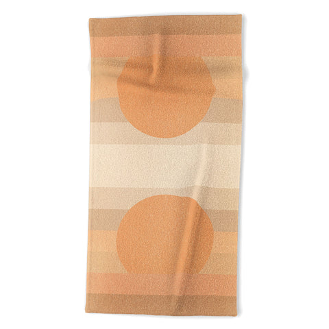 Iveta Abolina Coral Shapes Series III Beach Towel