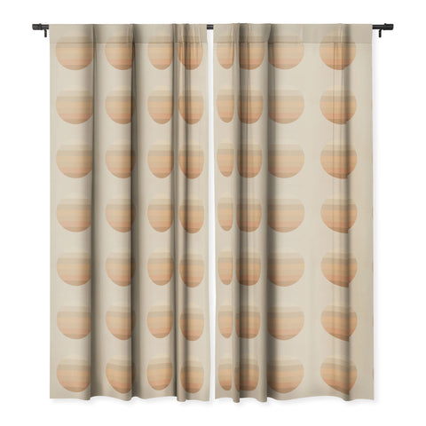 Iveta Abolina Coral Shapes Series IV Blackout Window Curtain