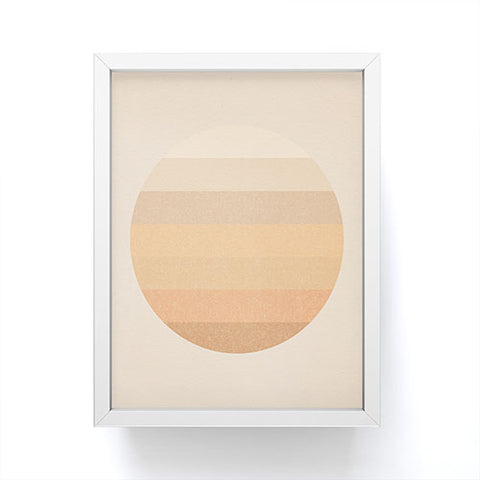 Iveta Abolina Coral Shapes Series IV Framed Mini Art Print