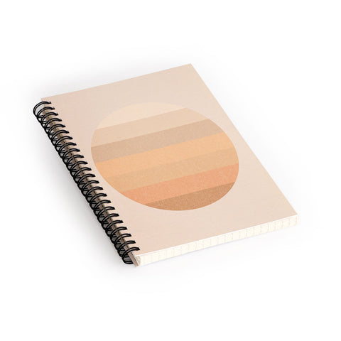 Iveta Abolina Coral Shapes Series IV Spiral Notebook