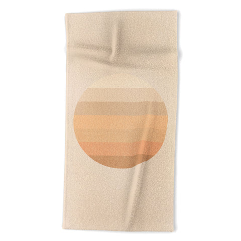 Iveta Abolina Coral Shapes Series IV Beach Towel