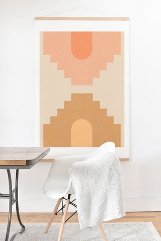 Iveta Abolina Coral Shapes Series V Art Print And Hanger