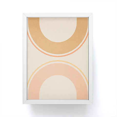 Iveta Abolina Coral Shapes Series VI Framed Mini Art Print