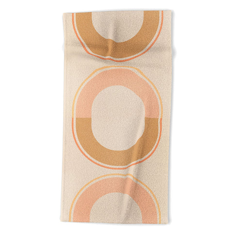 Iveta Abolina Coral Shapes Series VI Beach Towel