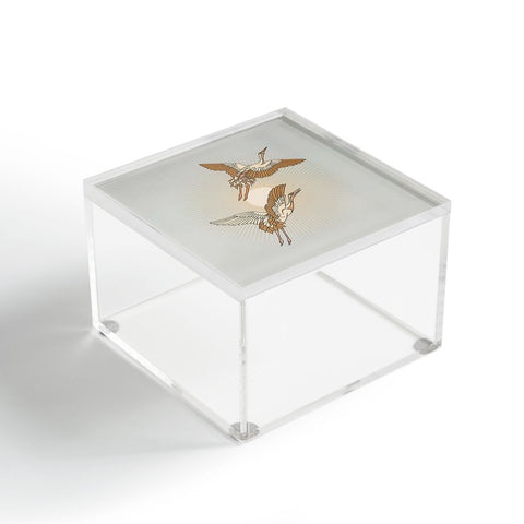 Iveta Abolina Cranes Acrylic Box