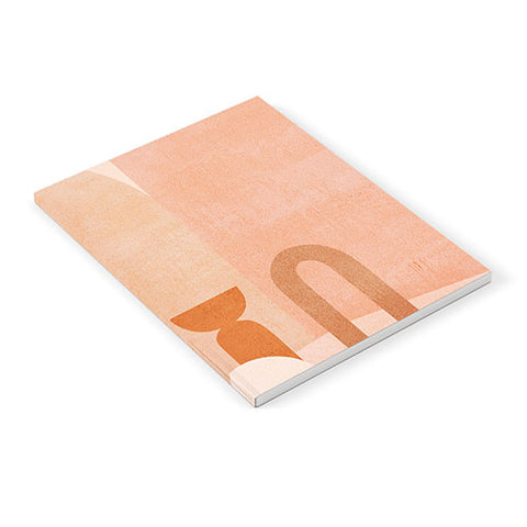 Iveta Abolina Delicious Terracotta Curves II Notebook