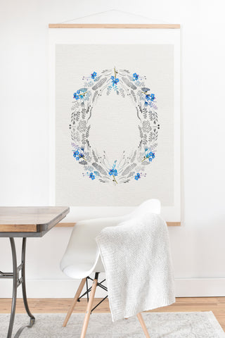 Iveta Abolina Dreamland Blue Art Print And Hanger