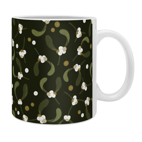 Iveta Abolina English Mistletoe Coffee Mug