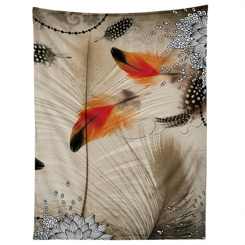 Iveta Abolina Feather Dance Tapestry