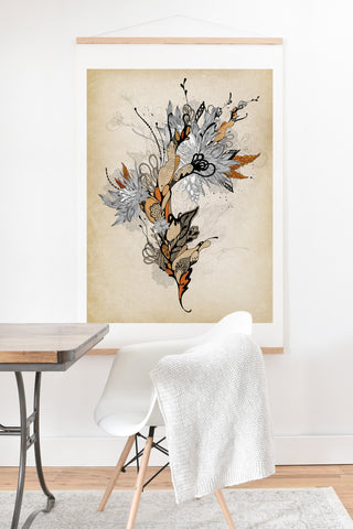Iveta Abolina Floral 1 Art Print And Hanger