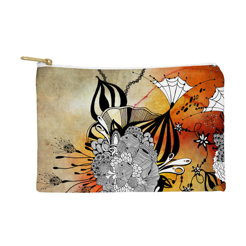 Iveta Abolina Floral Midnight Pouch