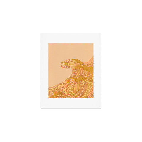 Iveta Abolina Japanese Sunny Wave Art Print