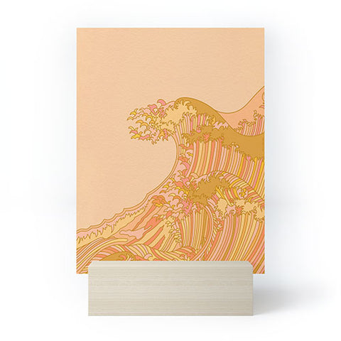 Iveta Abolina Japanese Sunny Wave Mini Art Print