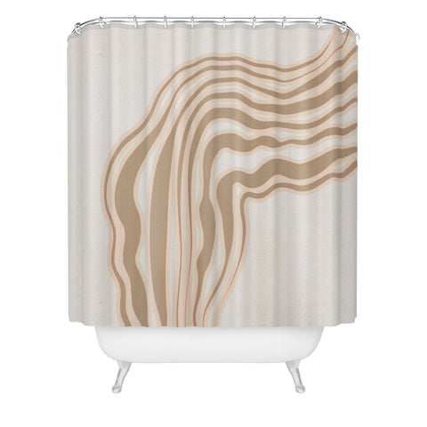 Iveta Abolina Liquid Lines Series 2 Shower Curtain